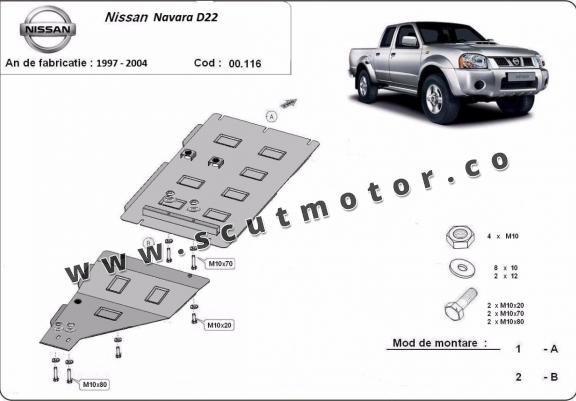 Scut cutie de viteza Nissan Navara D22
