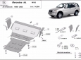 Scut motor Mercedes ML W163 1