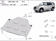 Scut diferențial spate Mercedes ML W163 1