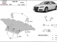 Scut motor Audi A4 B8 - benzină 1