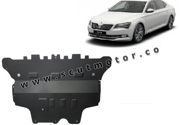 Scut motor Skoda Superb - cutie de viteză manuală