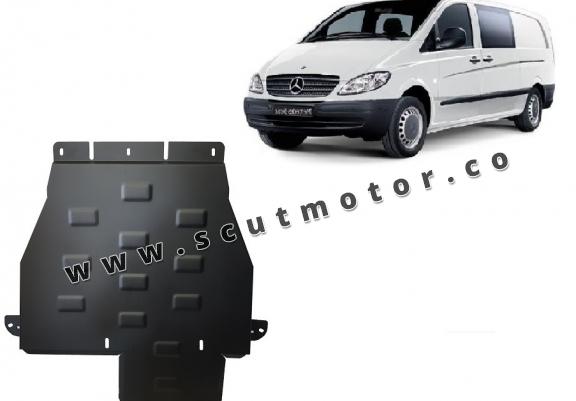 Scut metalic cutie de viteză și reductor Mercedes Vito W639, varianta 4x4 automată
