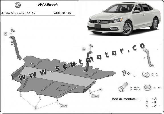 Scut motor Volkswagen Passat Alltrack- cutie de viteză manuală