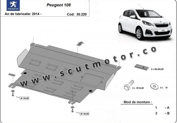 Scut motor Peugeot 108