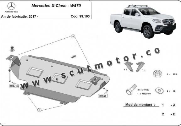 Scut Radiator Mercedes X-Class