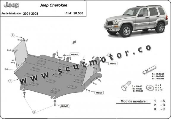 Scut motor  Jeep Cherokee - KJ