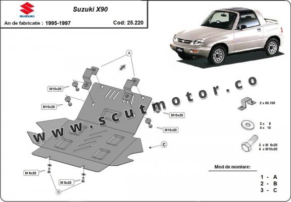 Scut motor Suzuki X90