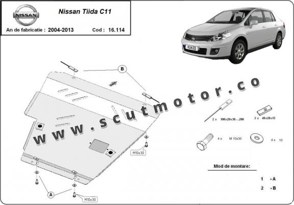 Scut motor Nissan Tiida