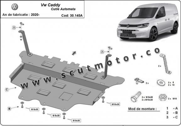 Scut motor VW Caddy - cutie de viteză automată