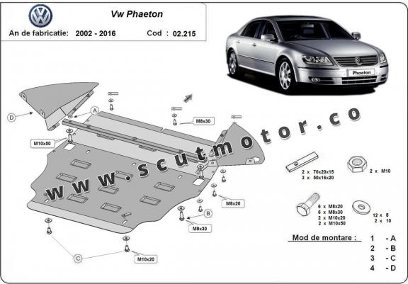 Scut motor Volkswagen Phaeton