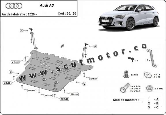 Scut motor Audi A3