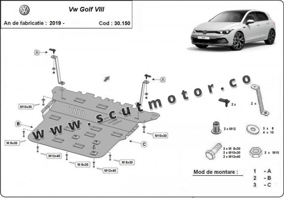 Scut motor VW Golf 8