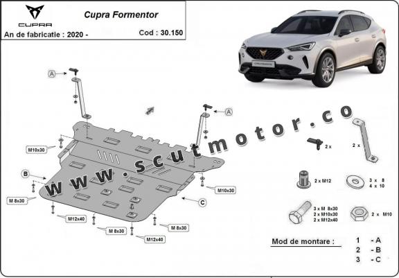 Scut motor Cupra Formentor