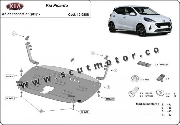 Scut motor Kia Picanto