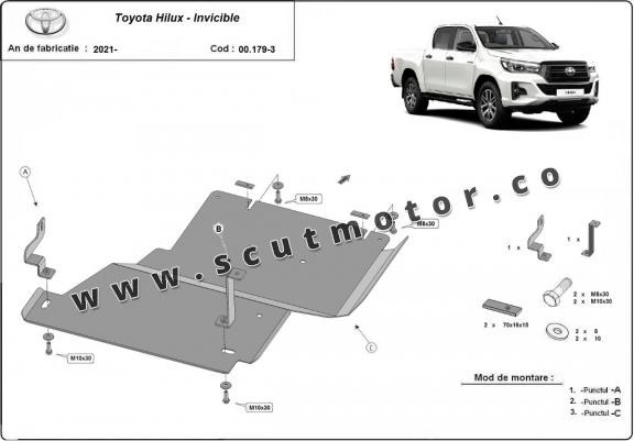 Scut reductor Toyota Hilux Invincible