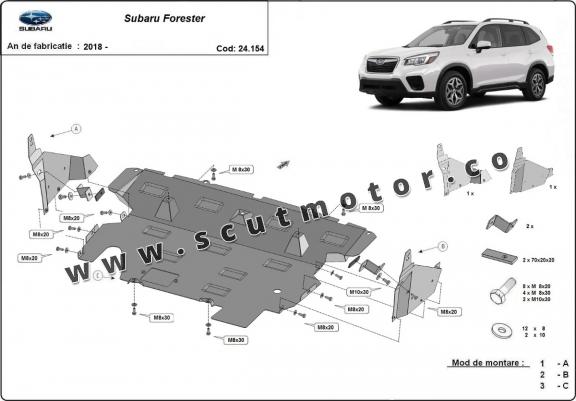 Scut motor Subaru Forester