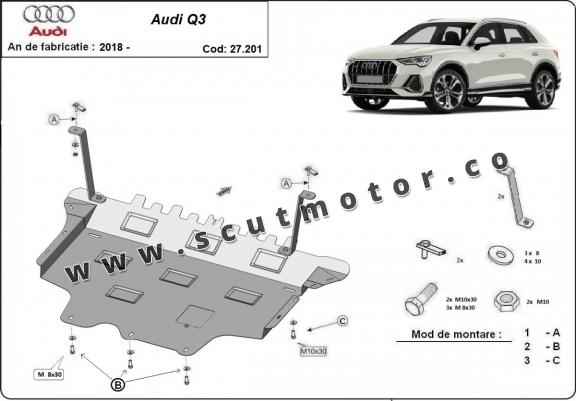 Scut motor Audi Q3