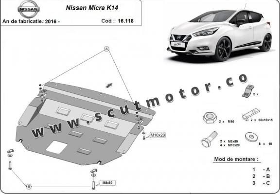 Scut motor Nissan Micra