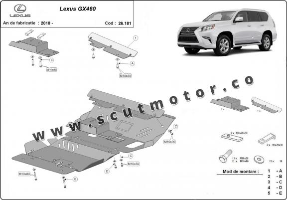 Scut motor Lexus GX460