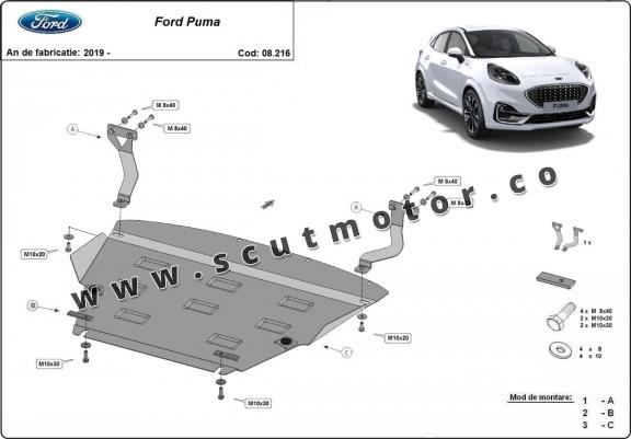 Scut motor Ford Puma