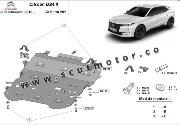 Scut motor Citroen DS4 II