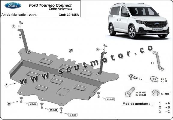 Scut motor Ford Tourneo Connect - cutie de viteză automată