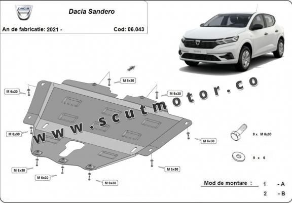 Scut motor Dacia Sandero