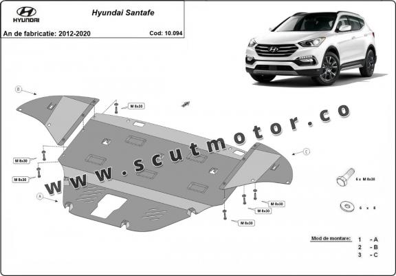 Scut motor Hyundai Santa Fe