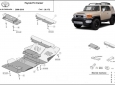 Scut motor din aluminiu Toyota Fj Cruiser 3