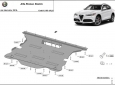 Scut motor din aluminiu Alfa Romeo Stelvio 3
