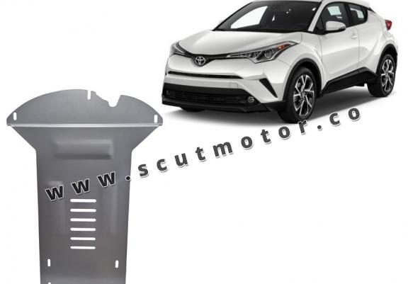 Scut antifurt din aluminiu pentru catalizator Toyota C-HR
