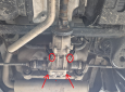 Scut diferențial din aluminiu Suzuki S-Cross 4