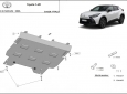 Scut motor din aluminiu Toyota C-HR 3