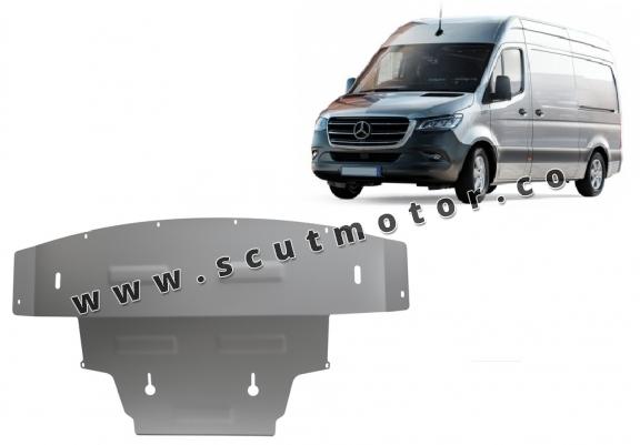 Scut motor din aluminiu Mercedes Sprinter Tracțiune spate