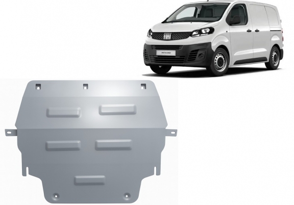 Scut motor din aluminiu Fiat Scudo