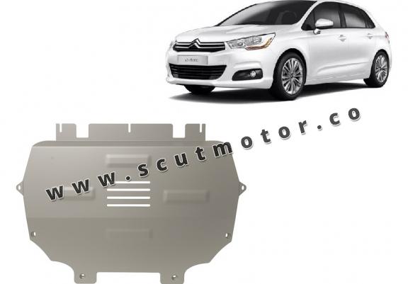Scut motor din aluminiu Citroen C4