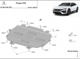 Scut motor din aluminiu Peugeot 408 3