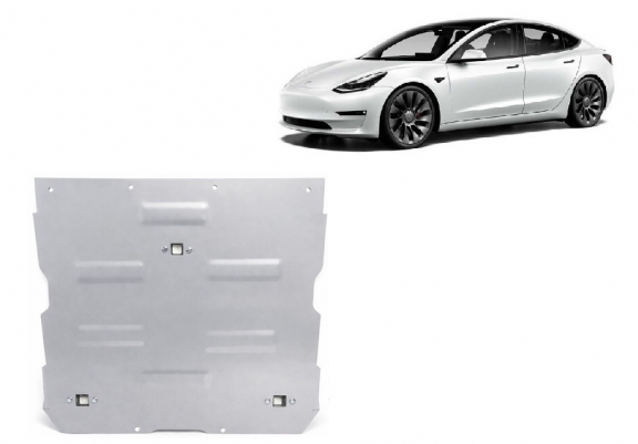 Scut motor faţă din aluminiu Tesla Model 3 AWD