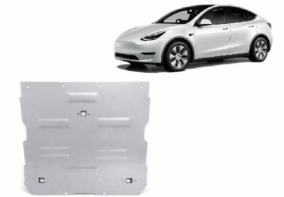 Scut motor faţă din aluminiu Tesla Model Y AWD