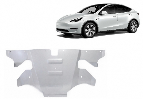 Scut motor spate din aluminiu Tesla Model Y AWD