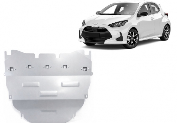 Scut motor din aluminiu Toyota Yaris