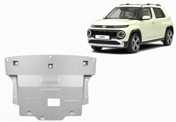 Scut motor din aluminiu  Hyundai Inster 