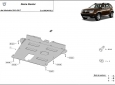 Scut motor din aluminiu Dacia Duster 3