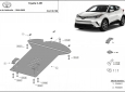 Scut antifurt catalizator pentru Toyota C-HR 3