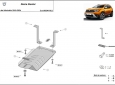 Scut diferențial din aluminiu Dacia Duster, motorizare 4x4 3