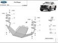 Scut diferențial spate Ford Ranger 3