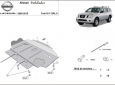 Scut motor din aluminiu Nissan Pathfinder 3