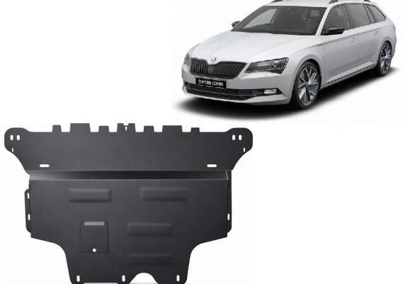 Scut motor Skoda Superb - cutie de viteză automată