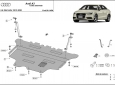 Scut motor Audi A3 (8V) - cutie de viteză automată 3