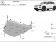 Scut motor din aluminiu Toyota RAV4 3